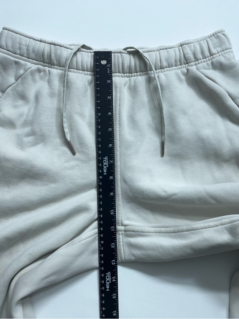 Lululemon Scuba MR Oversized Jogger Womens Size Medium LW5GLNS Bone White Heavy - Picture 6 of 16
